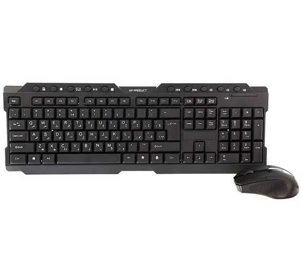 کیبورد و ماوس بی سیم ایکس پی مدل XP-W4603