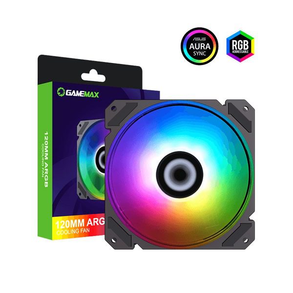 فن کیس گیم مکس مدل FN-12 Rainbow-C9 - پردیس پازار