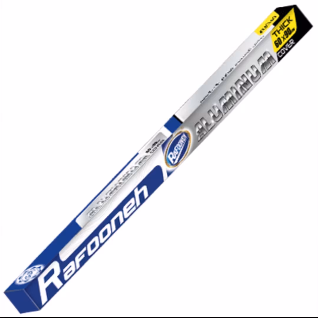 فویل آلومینیوم رافونه مدل ضخیم  90در60 سانتیمتر
