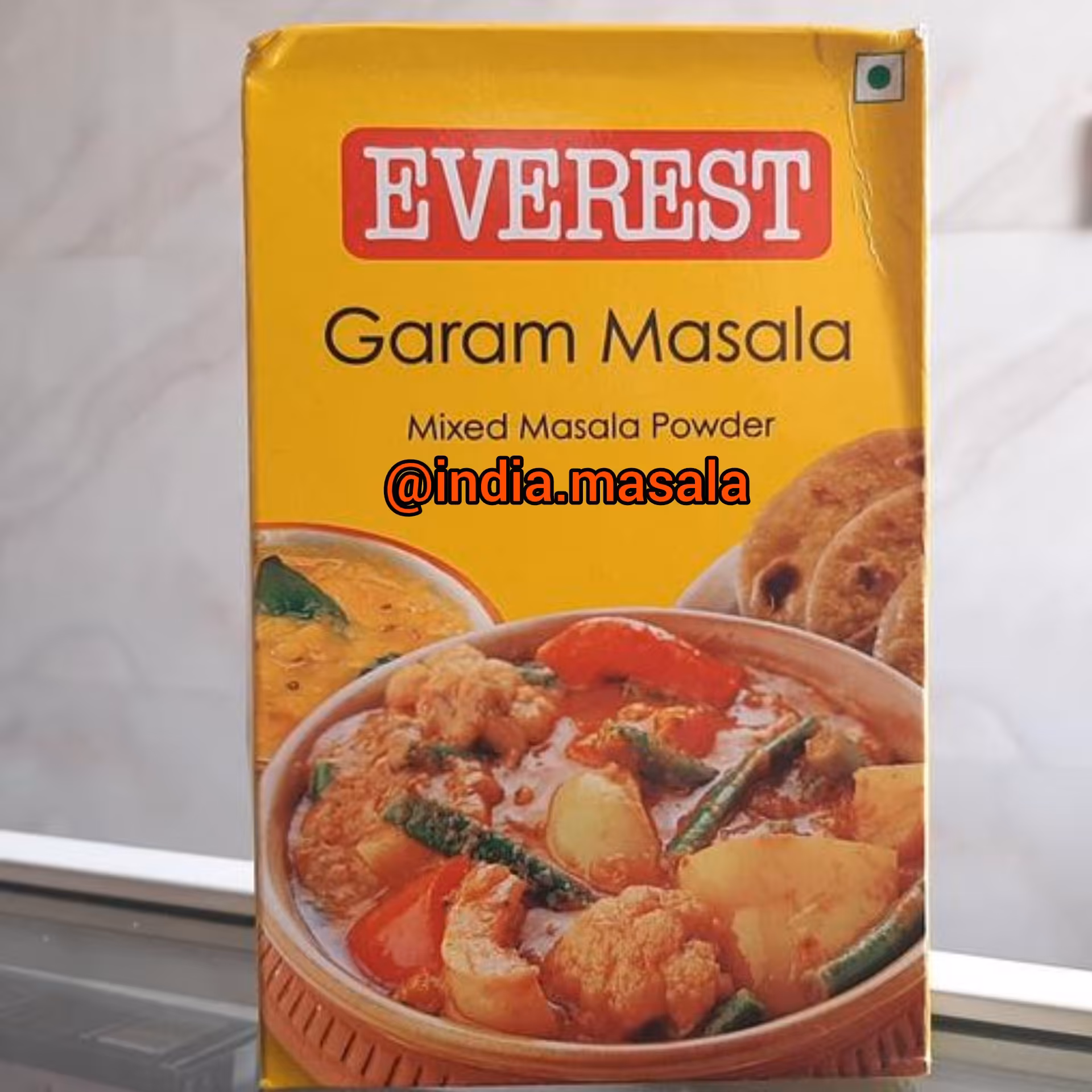 ادویه گرم ماسالا هندی وزن 100گرم مناسب برای انواع غذا 