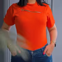 بادی زنانه جلو زیپ چیماه ارسال رایگان 