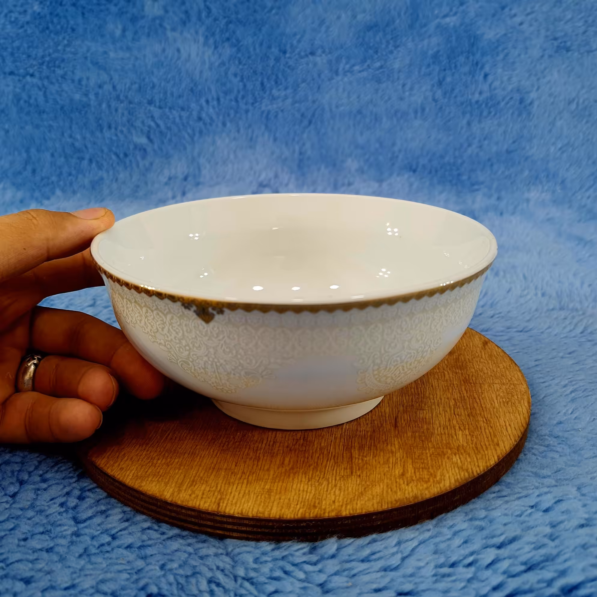 کاسه آبگوشت چینی پارس طرح 1896 بسته 6 عددی