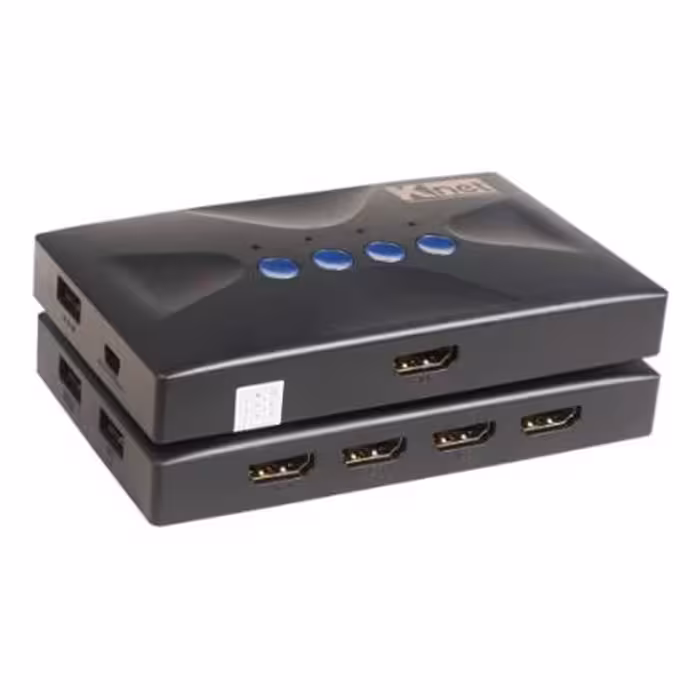 قیمت و خرید سوییچ 4 پورت KVM کی نت مدل K-SWKHM004 | یاس ارتباط