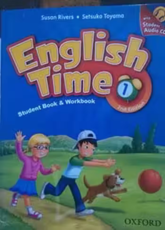 کتاب انگلیش تایم English time 1 2nd edition