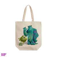 ساک خرید ترمه طراحان ایده مدل Monsters کد cfp1395 - L