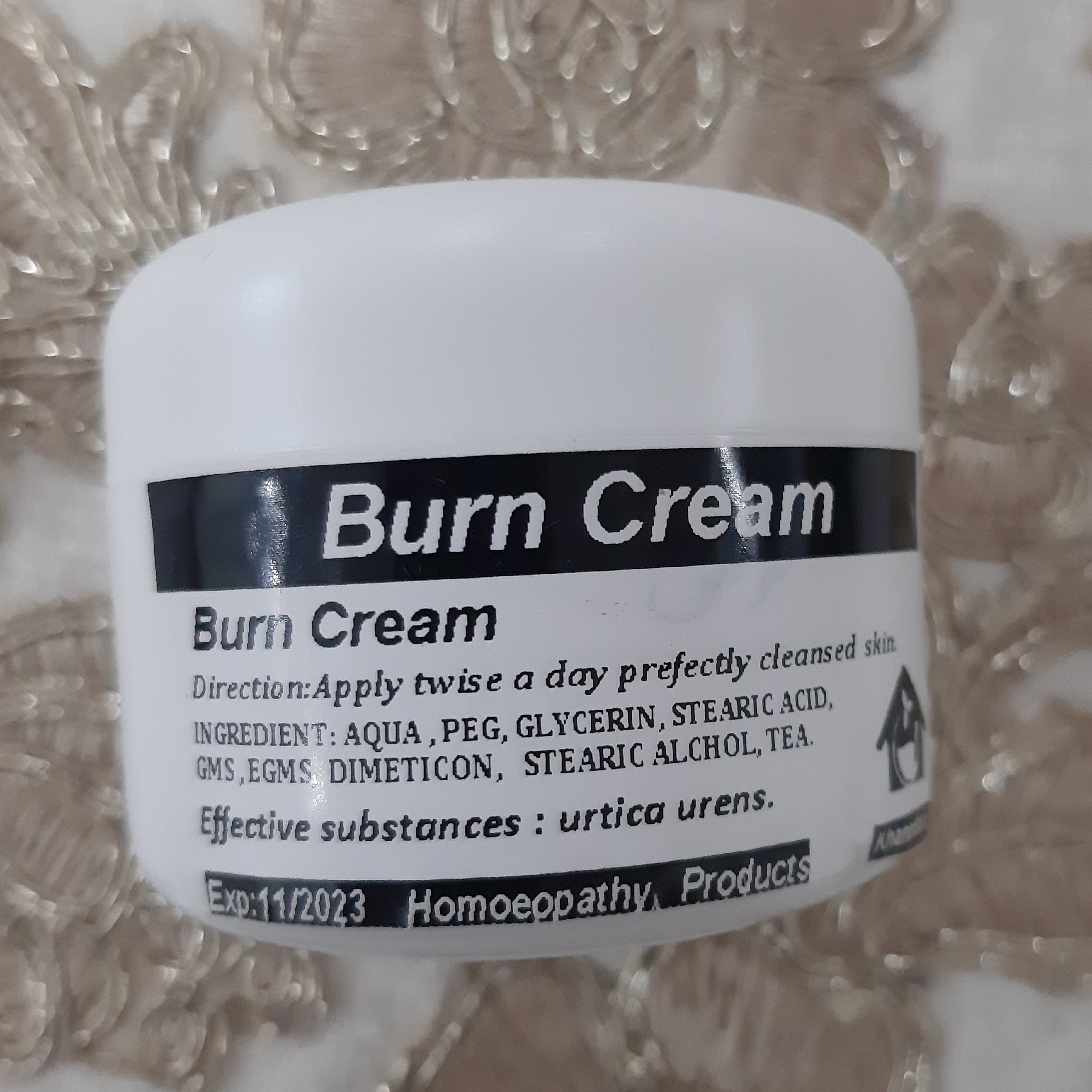 کرم سوختگی و عوارض ناشی از سوختگی هومیوپاتی