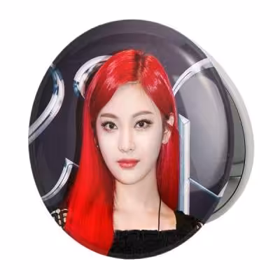 آینه جیبی خندالو طرح نینگ نینگ گروه آسپا Aespa مدل تاشو کد 12467