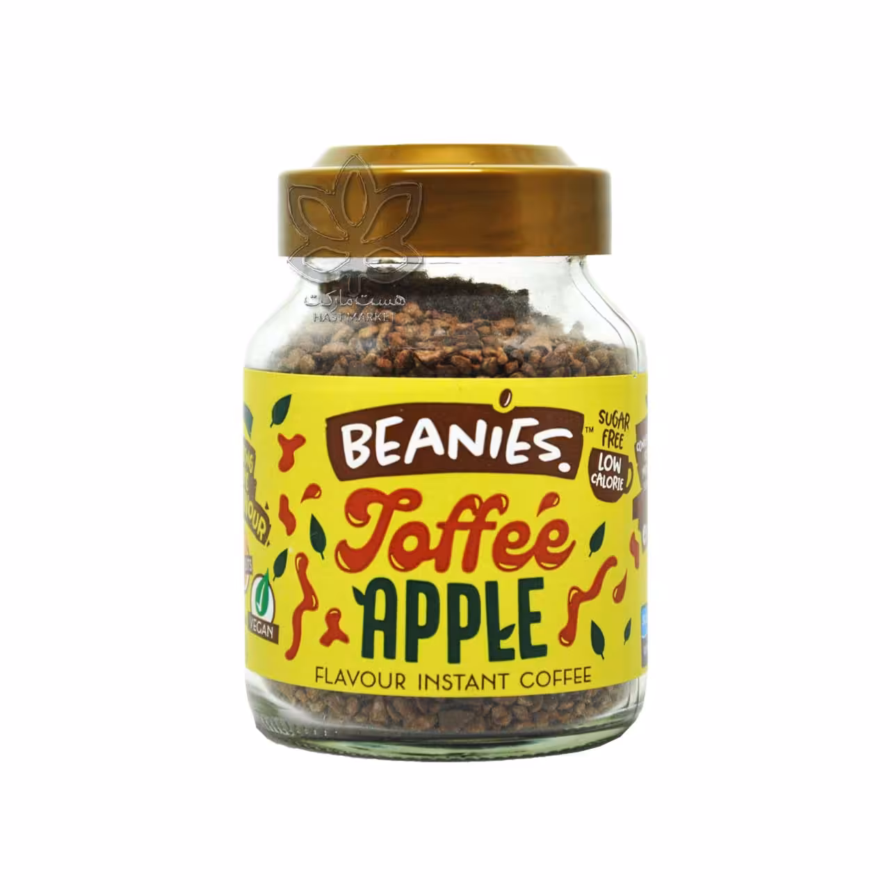 قهوه فوری سیب تافی ( تافی اپل ) 50 گرم بینیز - beanies