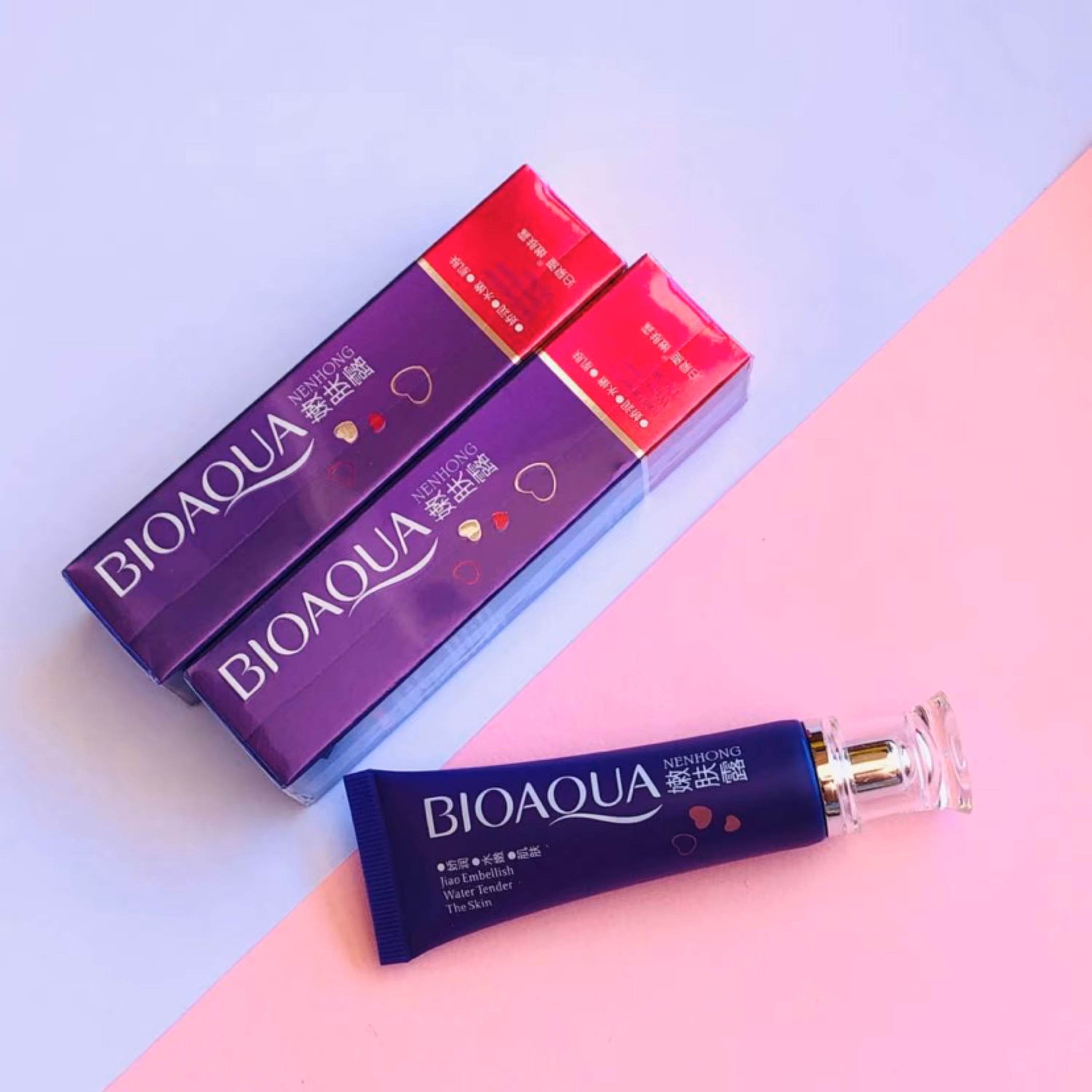 کرم روشن کننده نقاط حساس بدن بیوآکوا