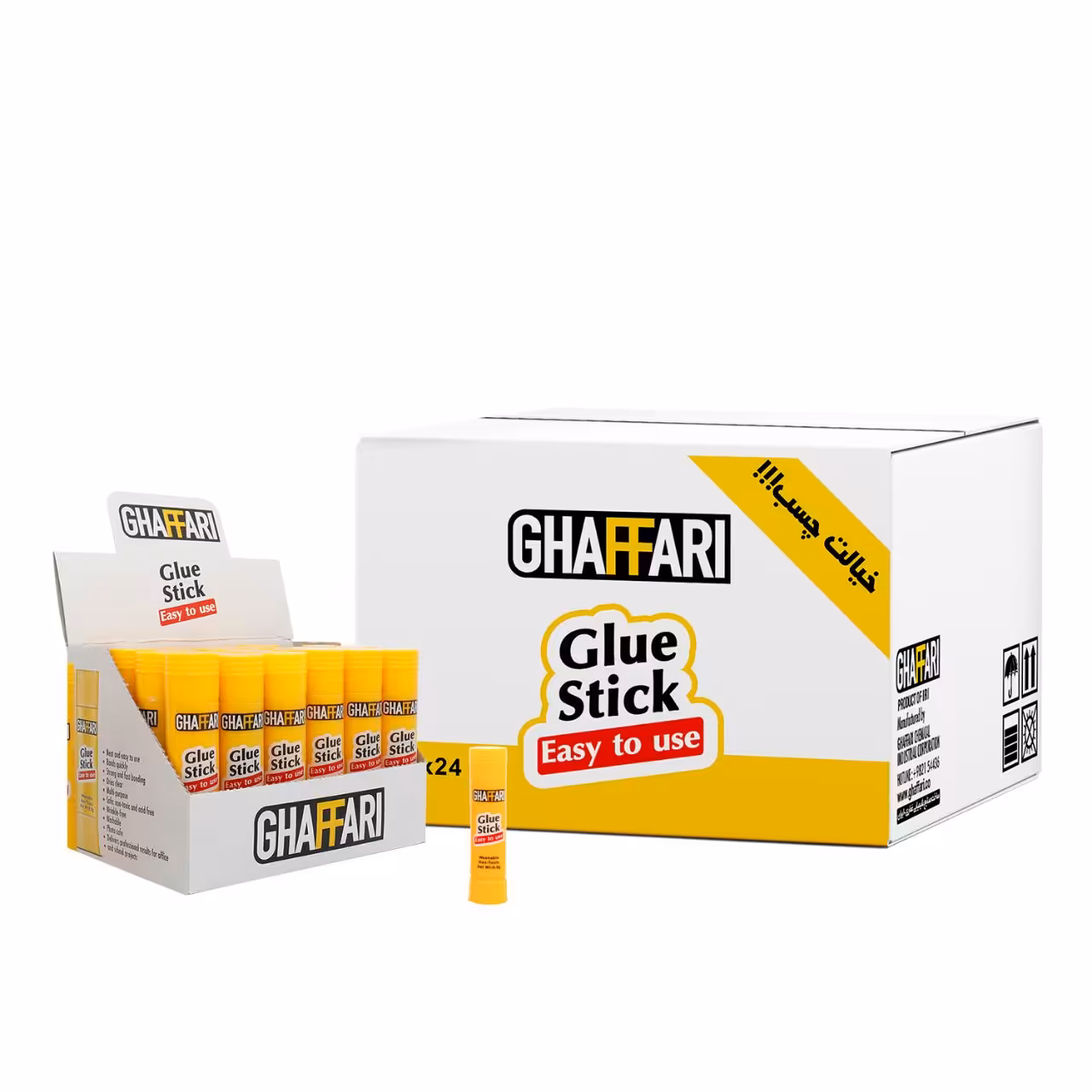 چسب ماتیکی 8.5 گرم غفاری