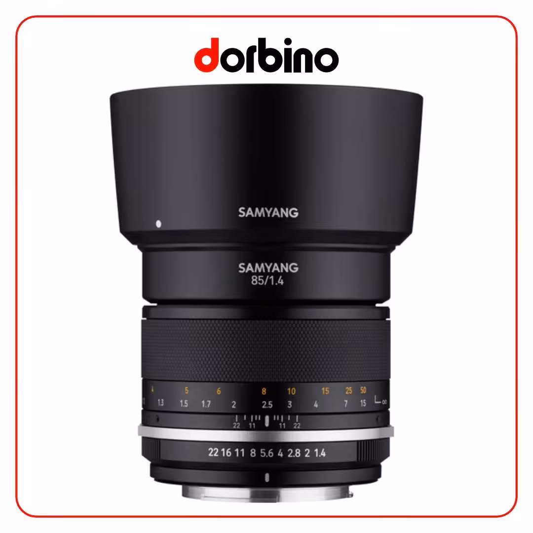 لنز سامیانگ Samyang MF 85mm f/1.4 WS Mk2 Lens for Sony E - فروشگاه دوربین دوربینو