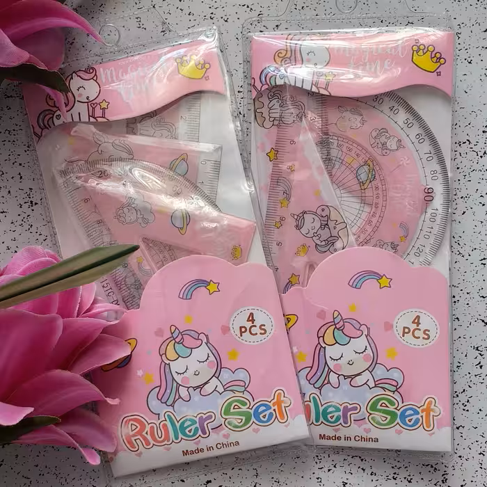 ست 4 تکه گونیا مدل فانتزی( تک شاخ)