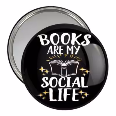 آینه جیبی خندالو مدل کتاب کد 25865