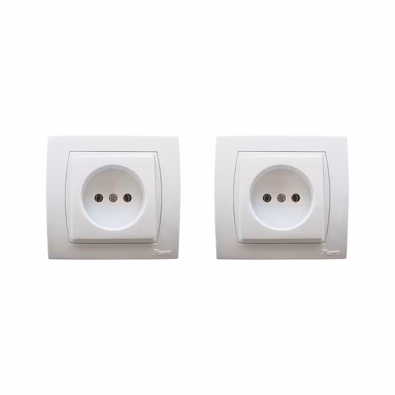 پریز برق پارت الکتریک مدل آزین بسته 2 عددی