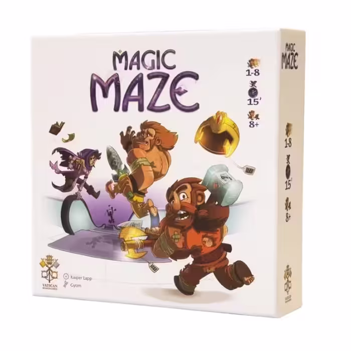 بازی فکری ایرانی هزارتوی جادویی (MAGIC MAZE)