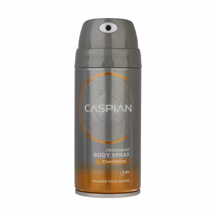 اسپری خوشبو کننده بدن مردانه کاسپین مدل Champion حجم 150 میل