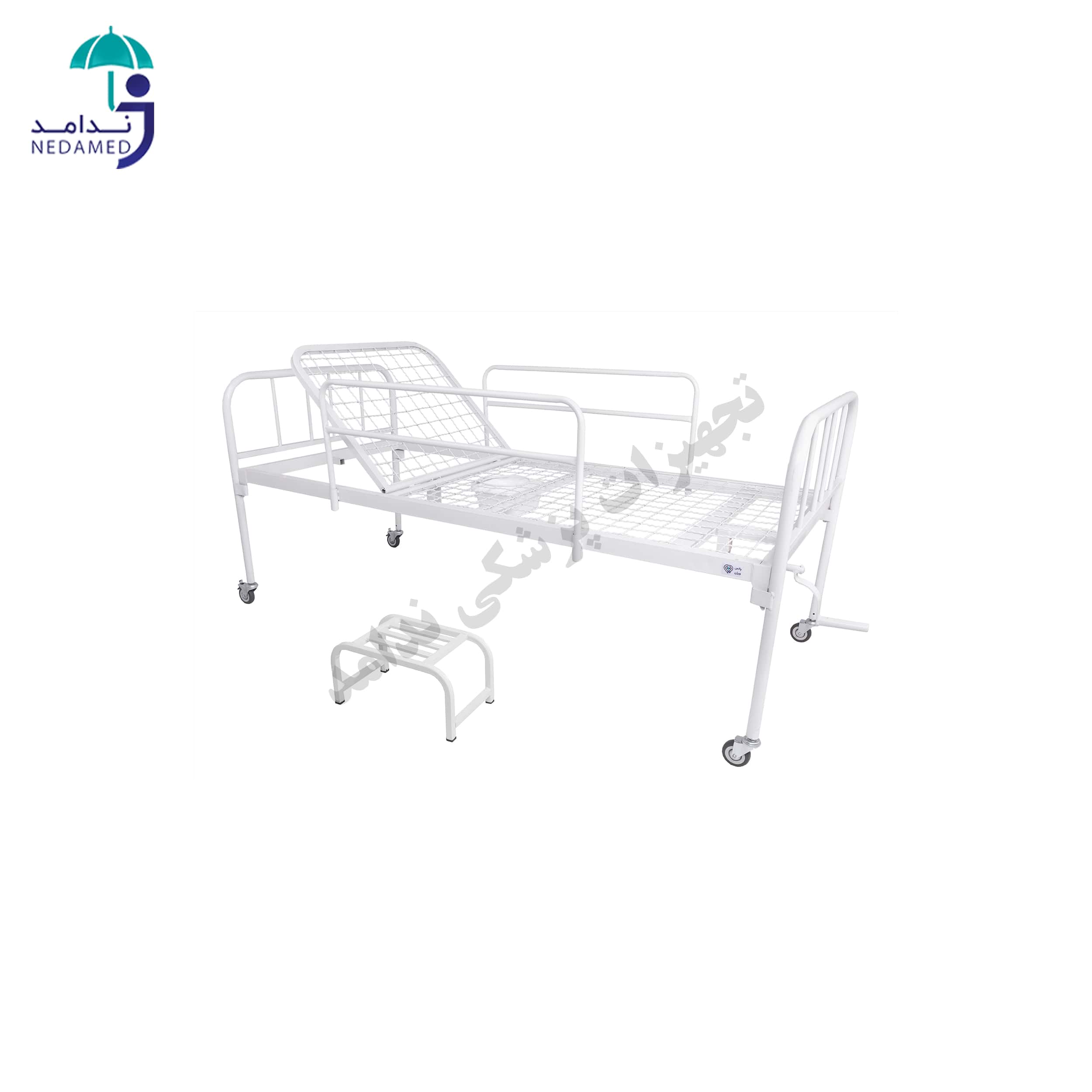 تخت بیمار یک شکن لگن خور پالس ویژن