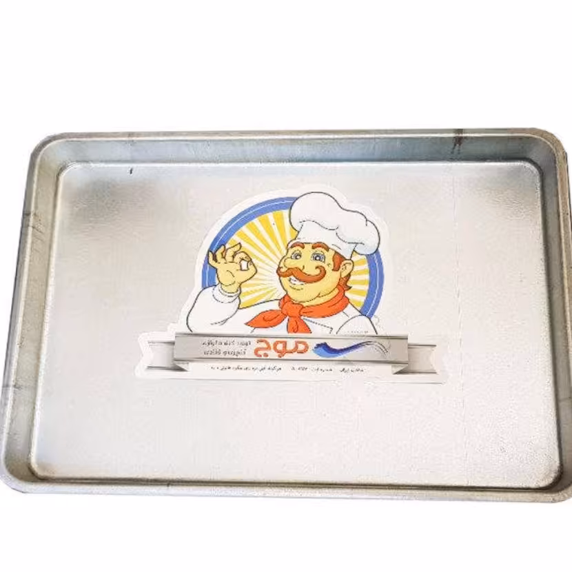 قالب موج مستطیل رولتی 30 در40 در2 ابعاد با لبه های قالب  حدودا 33در43 سانت