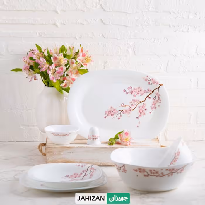 سرویس غذاخوری 28پارچه پارس اپال مدل توسکا کد448