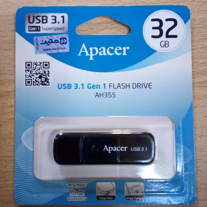 فلش مموری 32 گیگابایت Apacer مدل AH355