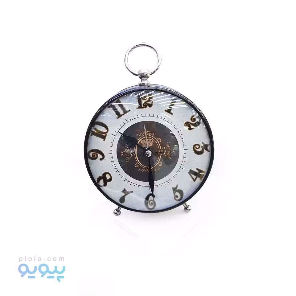 ساعت رومیزی زنگدار طرح سلطنتی