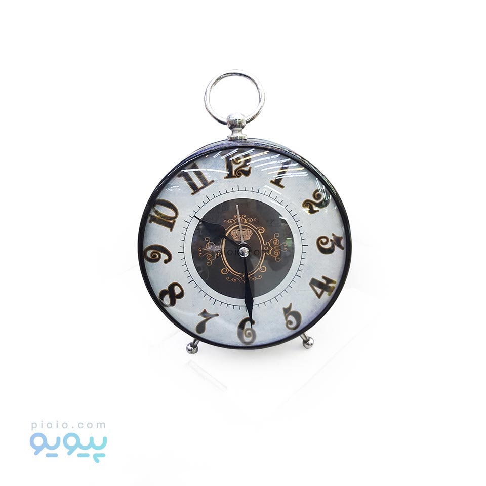 ساعت رومیزی زنگدار طرح سلطنتی