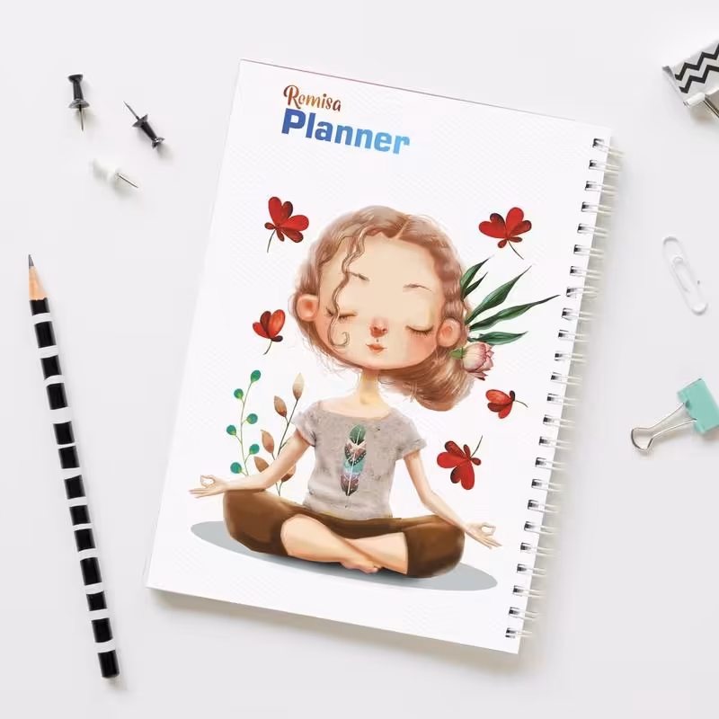 دفتر برنامه ریزی پلنر طرح دخترانه 2 planer