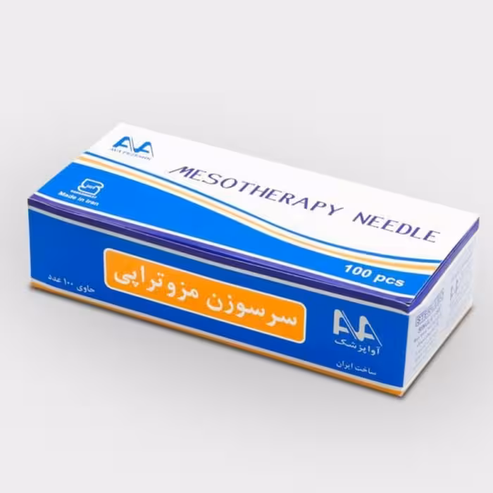 سر سوزن مزوتراپی آوا گیج 27 سوزن 6 میلی متر بسته 100 عددی