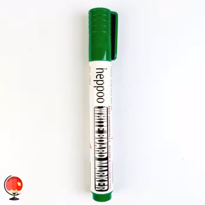 ماژیک وایت برد سبز رنگ نوک تخت هیپو