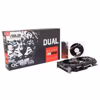 کارت گرافیک ایسوس مدل DUAL-RX580-O8G