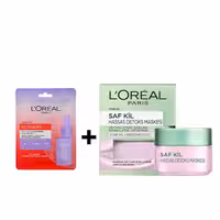 ماسک خاک رس مخصوص پوست های حساس لورال(6ماه تاریخ)  ماسک ورقه ای پرکننده صورت لورال