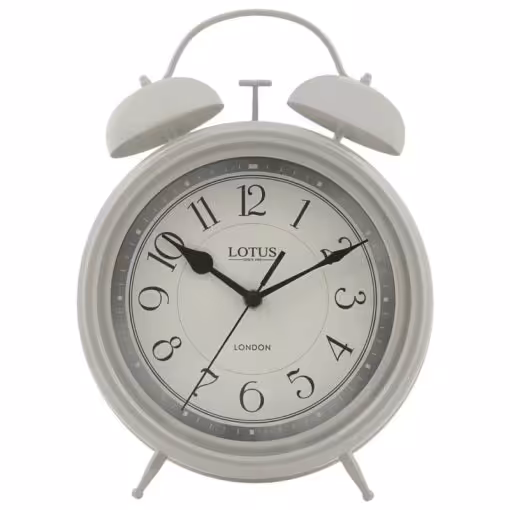 ساعت فلزی رومیزی مدل BELMONT-B700 رنگ (COOL GRAY) و DIM GRAY و (PEARLGRAY)