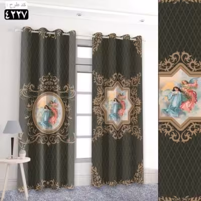 پرده تصویری طرح نقاشی کلاسیک