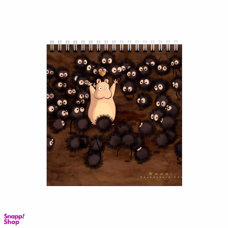 دفتر طراحی 60 برگ طرح انیمیشن شهر اشباح کد 7618678