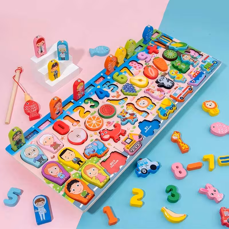 اسباب بازی تخته لگاریتمی 8 در 1 کد 5124995