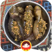 ترشی بادمجان  شکم پر در ظرف 1000 گرمی  
