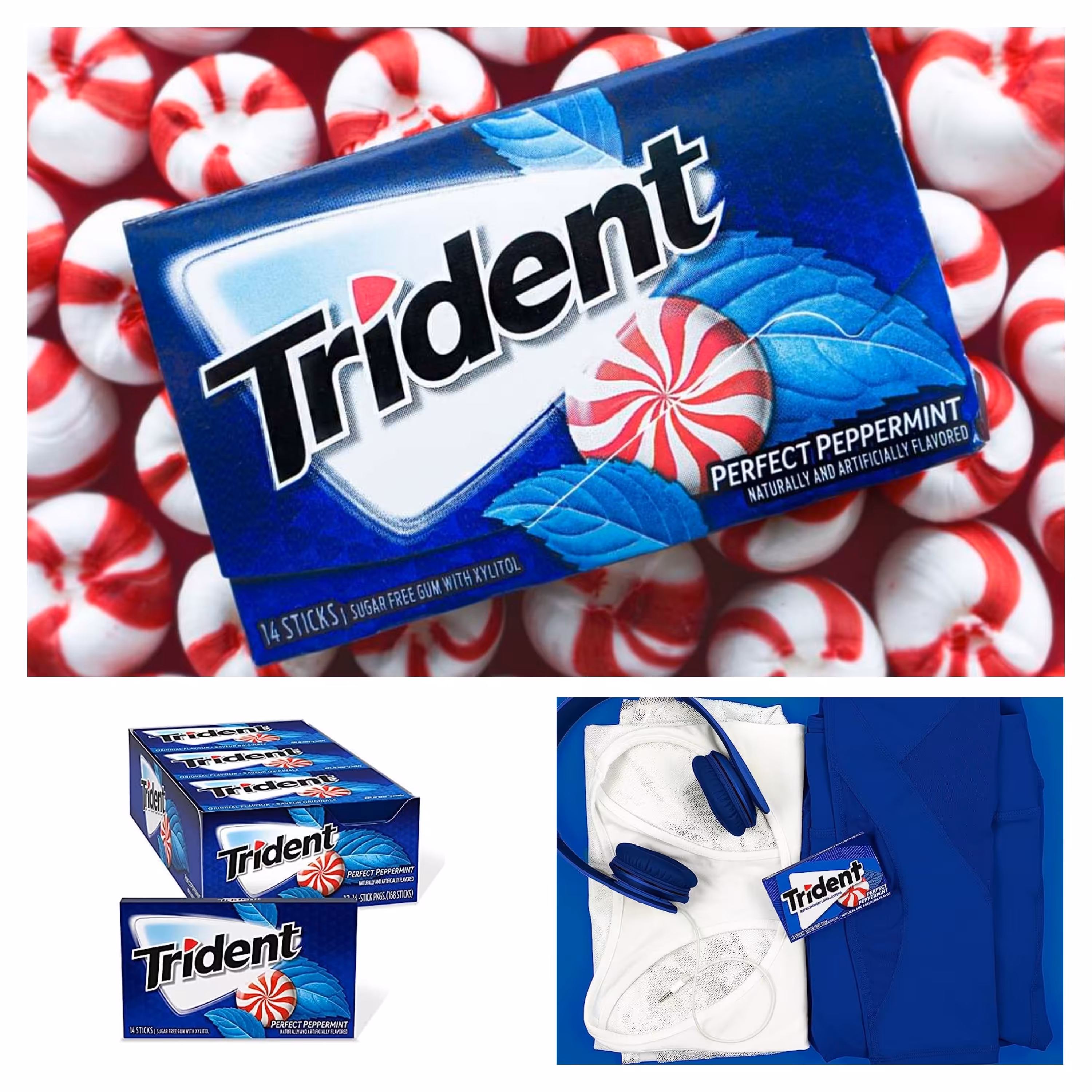 آدامس تریدنت نعنا شکلاتی اصل ( آمریکا)