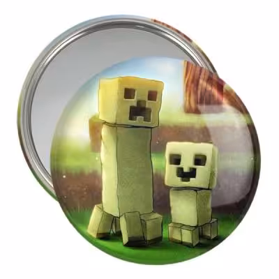 آینه جیبی خندالو مدل بازی ماینکرافت Minecraft کد 23257