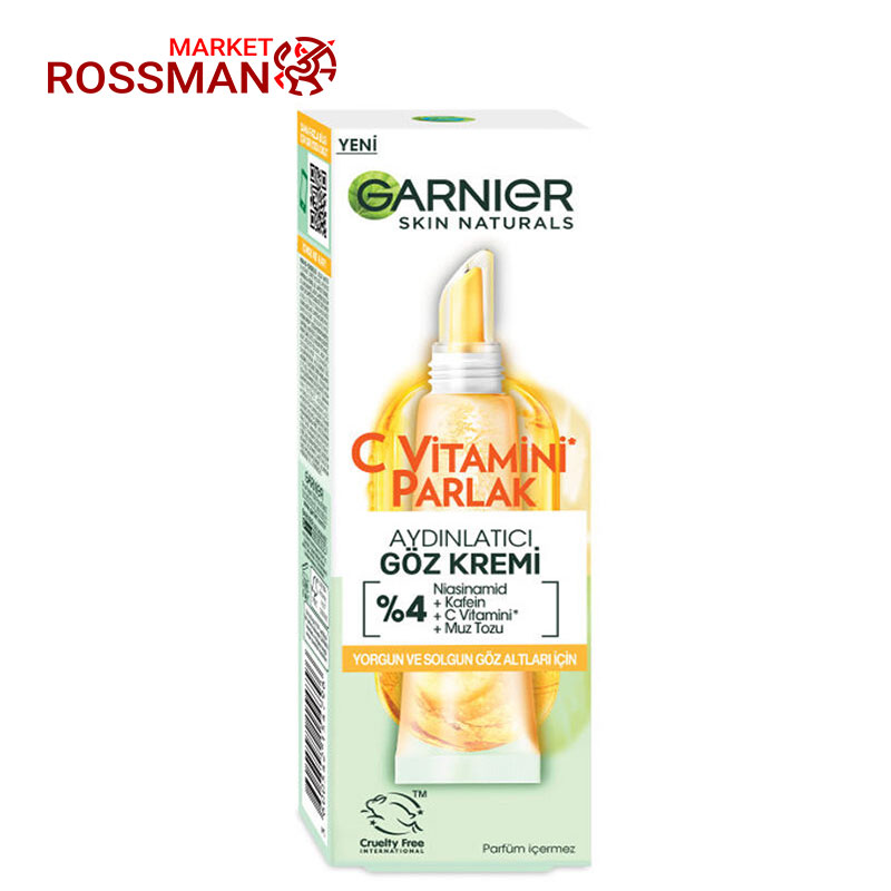 کرم دور چشم گارنیر Garnier حاوی ویتامین سی حجم 15 میلی لیتر