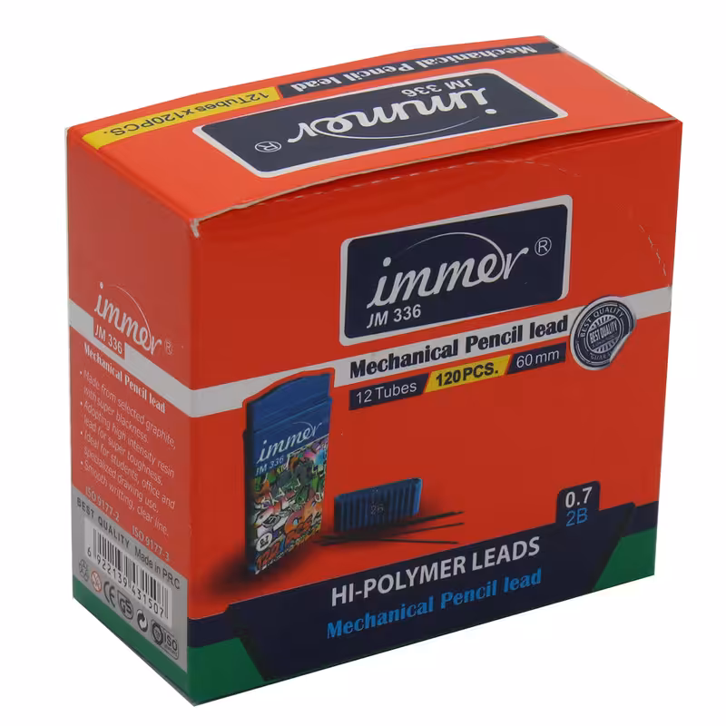 نوک مداد نوکی 0.5 میلی متری ایمر بسته 12 عددی