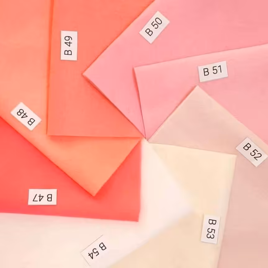 نمد سایز35*50در رنگبندی