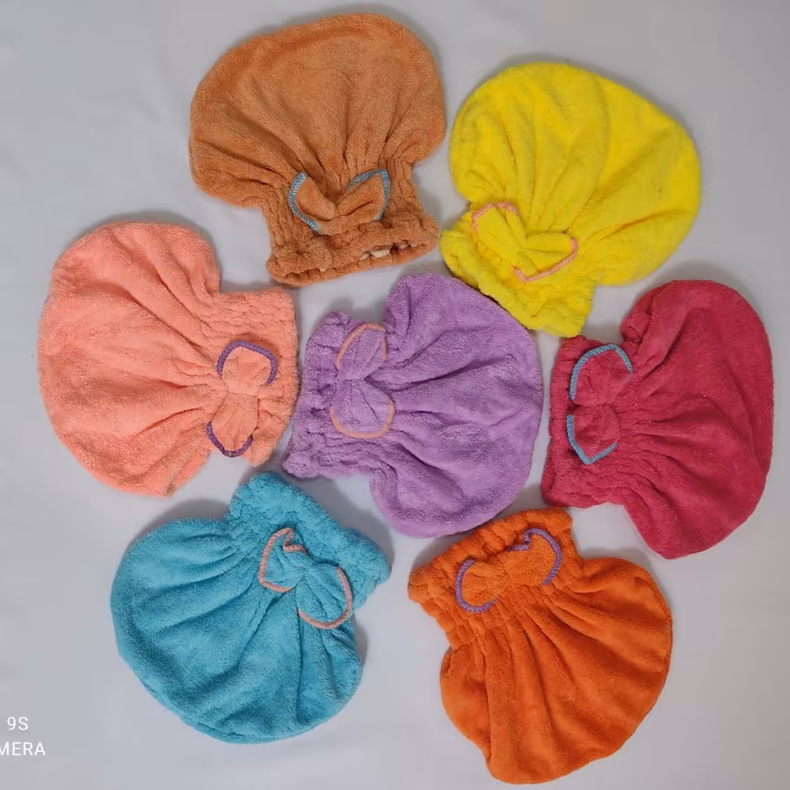 حوله سر (کلاه حمام) با جذب آب و آبگیری فوق العلاده