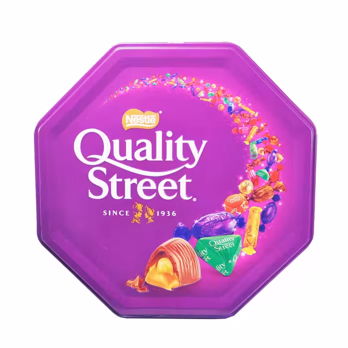 شکلات کوالیتی استریت جعبه فلزی 900 گرم نستله - nestle