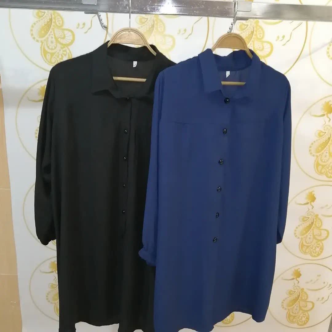 مانتو دکمه خور عیدانه قواره دار