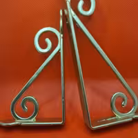 گونیا طبقه فرفورژه طلایی 14 سانت قیمت برای هر عدد 