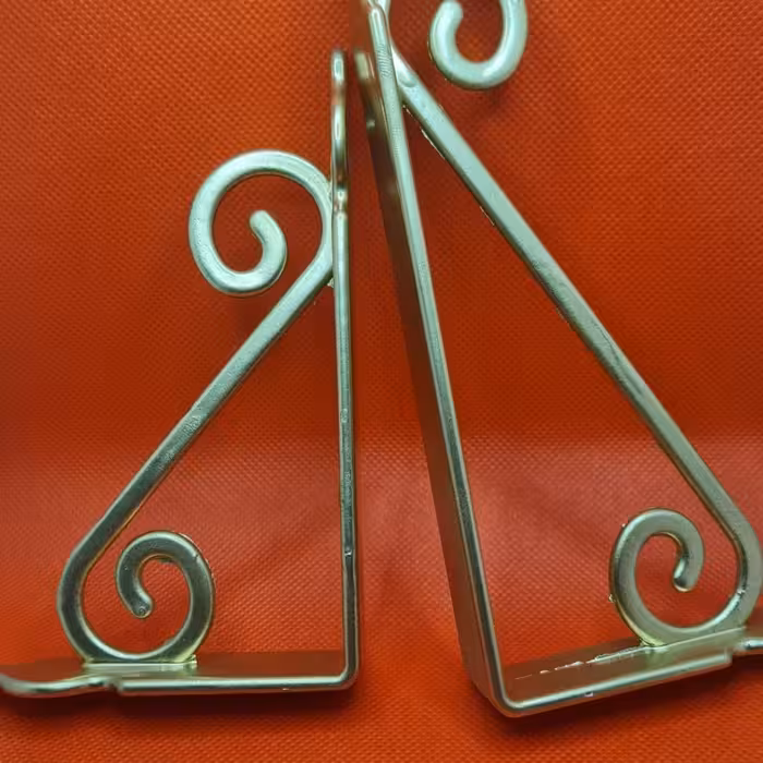 گونیا طبقه فرفورژه طلایی 14 سانت قیمت برای هر عدد 