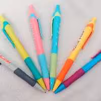 اتود یا مداد نوکی پارسیکار پنج دهم در رنگ های جذاب و پاستیلی 