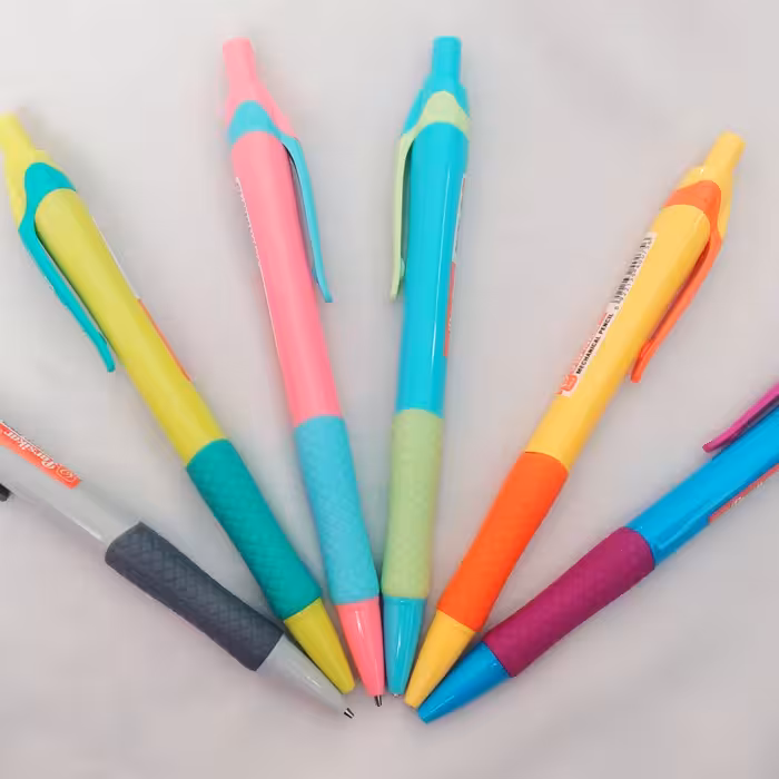 اتود یا مداد نوکی پارسیکار پنج دهم در رنگ های جذاب و پاستیلی 