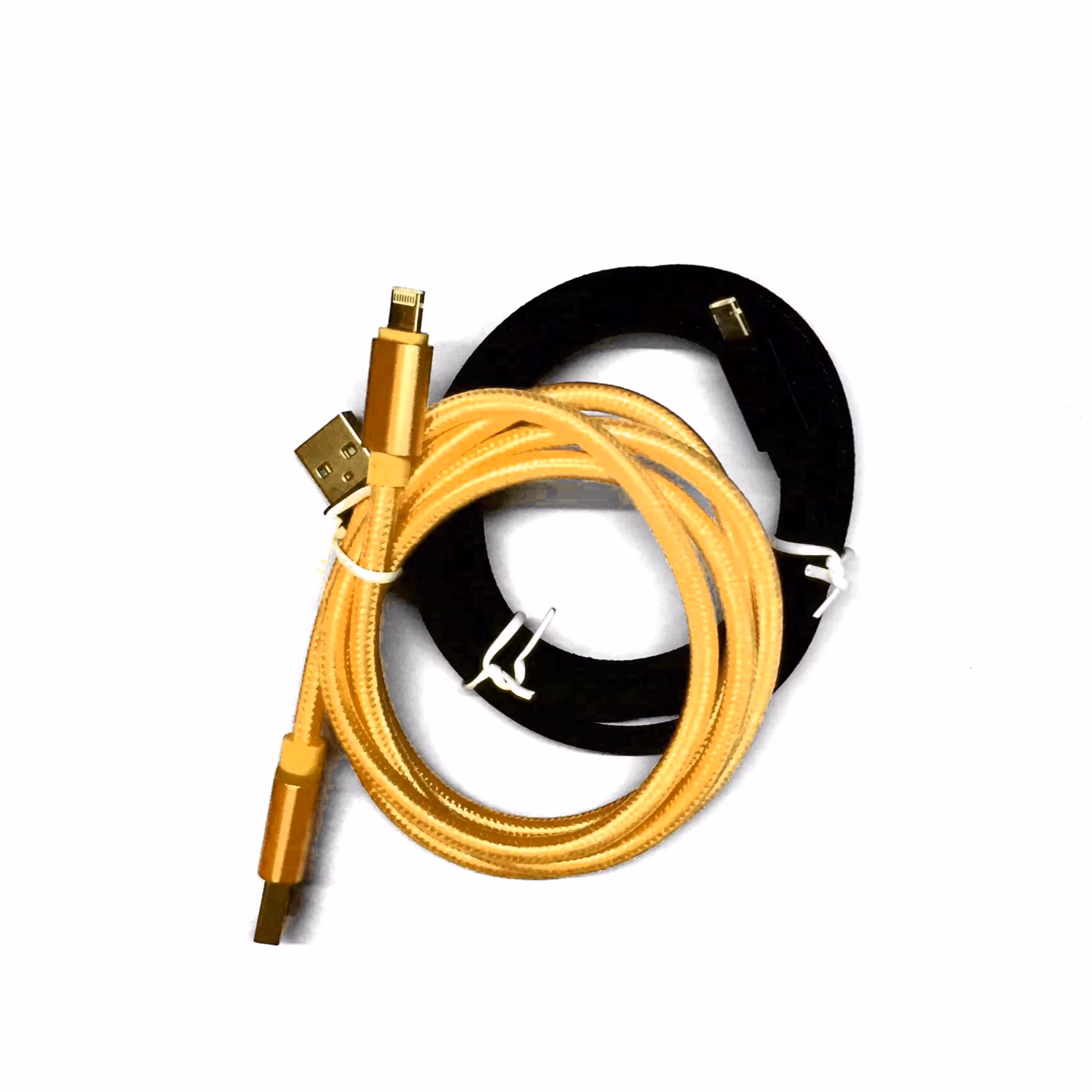 کابل شارژ دو کاره روکش نخی ضخیم