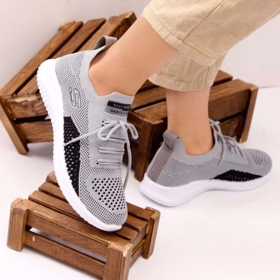 کفش کتونی اسکیچرز بافتی